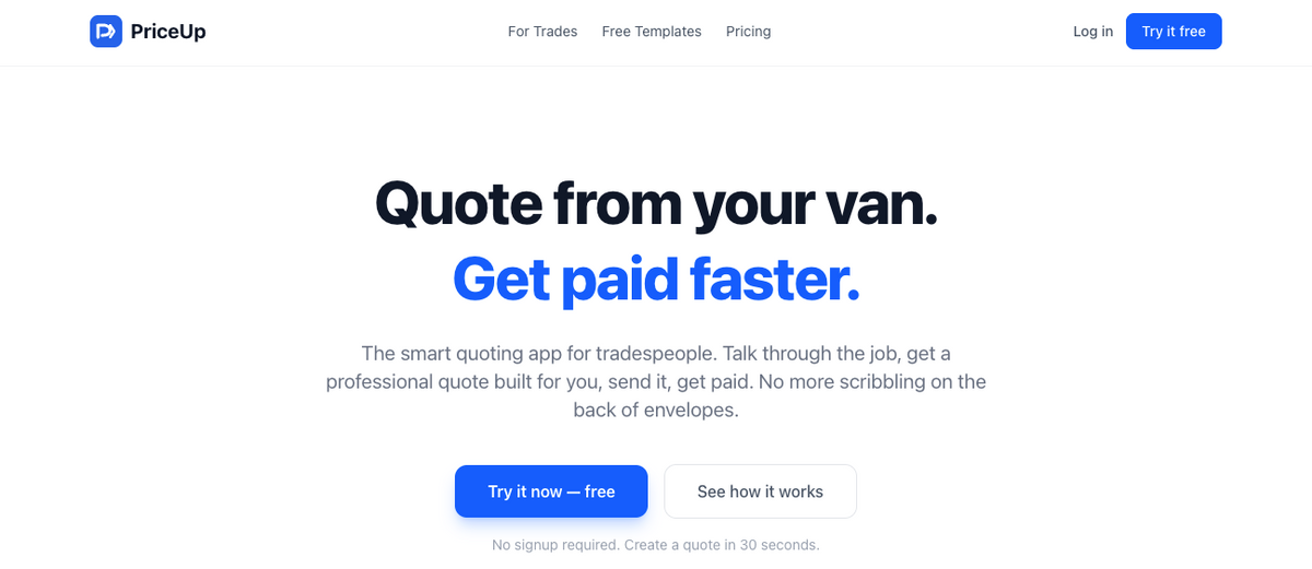 PriceUp.io